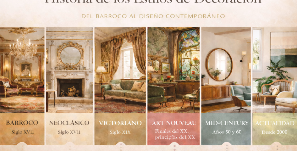 Historia de los estilos de decoraci�n: del barroco al dise�o contempor�neo - Mart�n Redondo Construcciones - Mocej�n - Toledo